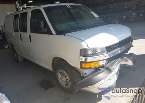 2021 Chevrolet Express Cargo Rwd 2500 Regular Wheelbase Wt z USA, uszkodzony, nr VIN 1GCWGAF75M1269871